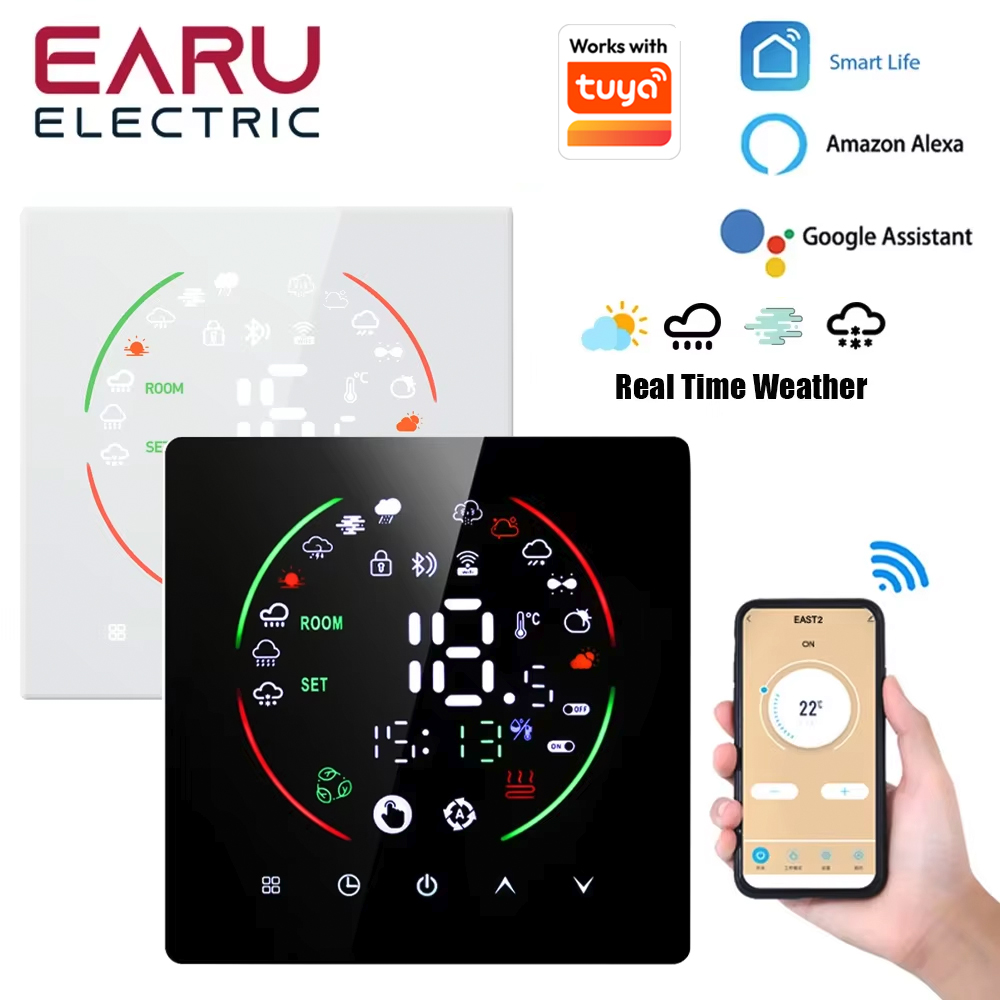 Smart Home Full System - Thermostat intelligent WiFi EARU Tuya 16A