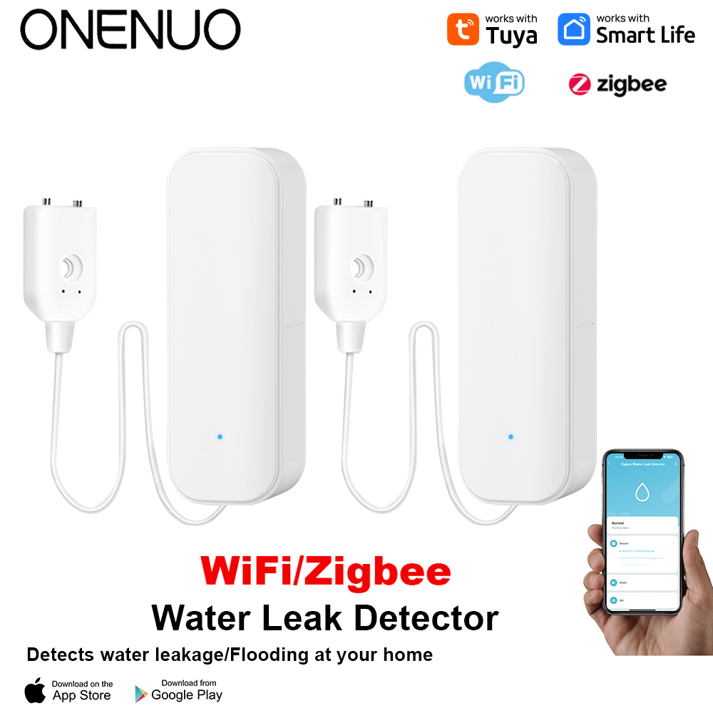 Smart Home Full System - Capteur d'eau WiFi/Zigbee, alarme de fuite