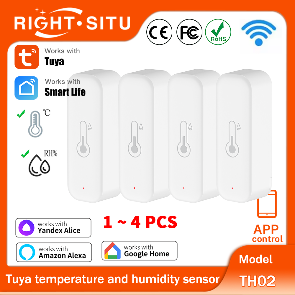 Smart Home Yandex - Capteur de température et d'humidité WiFi