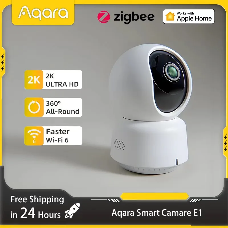 Smart Home Hub Matter - Caméra intelligente Aqara d'origine E1 2K