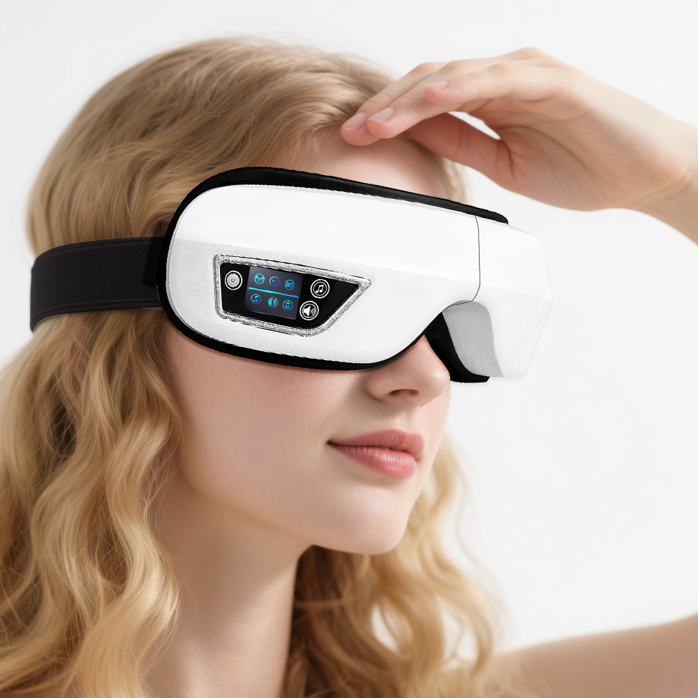 Smart Home Solution - Masseur oculaire à vibrations Portable intelligent,