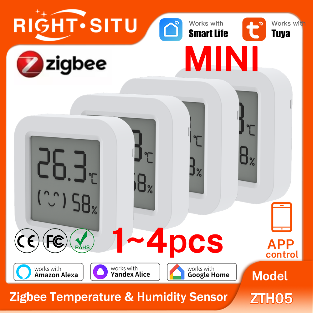 Smart Home Yandex - Capteur de température et d'humidité Zigbee