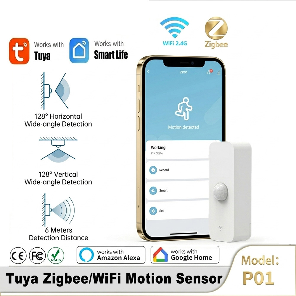 Smart Home Certification - Détecteur de mouvement intelligent PIR WiFi