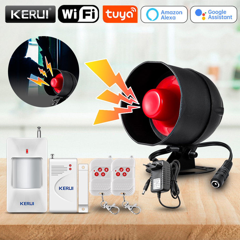 Smart Home Full System - KERUI Tuya – système d'alarme de