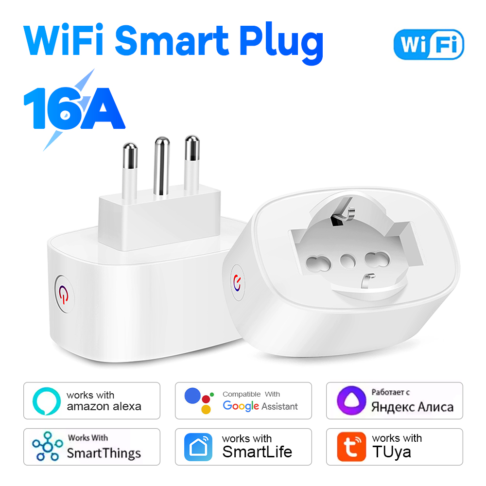 Smart Wall Socket - Prise WiFi intelligente BSD60, prise chilienne