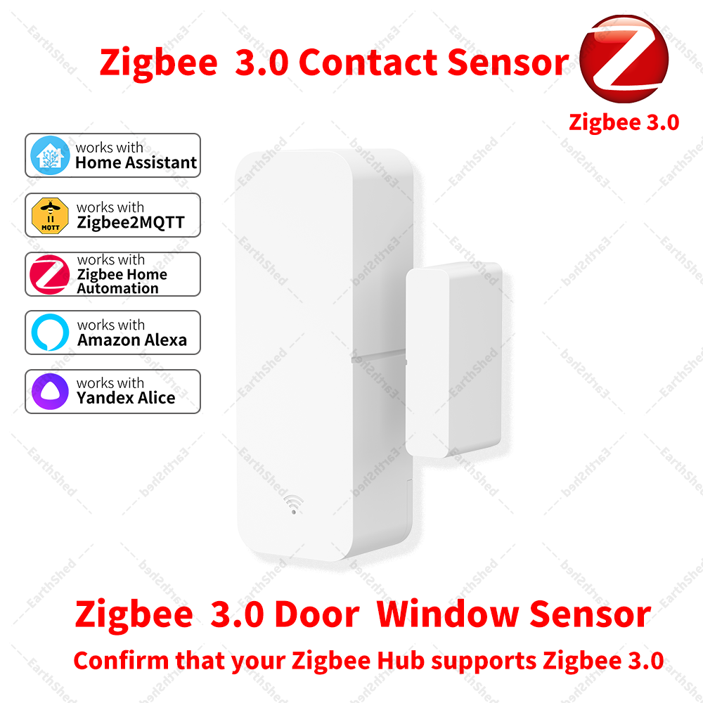 Smart Home Yandex - Capteur de porte/fenêtre Zigbee 3.0, capteur
