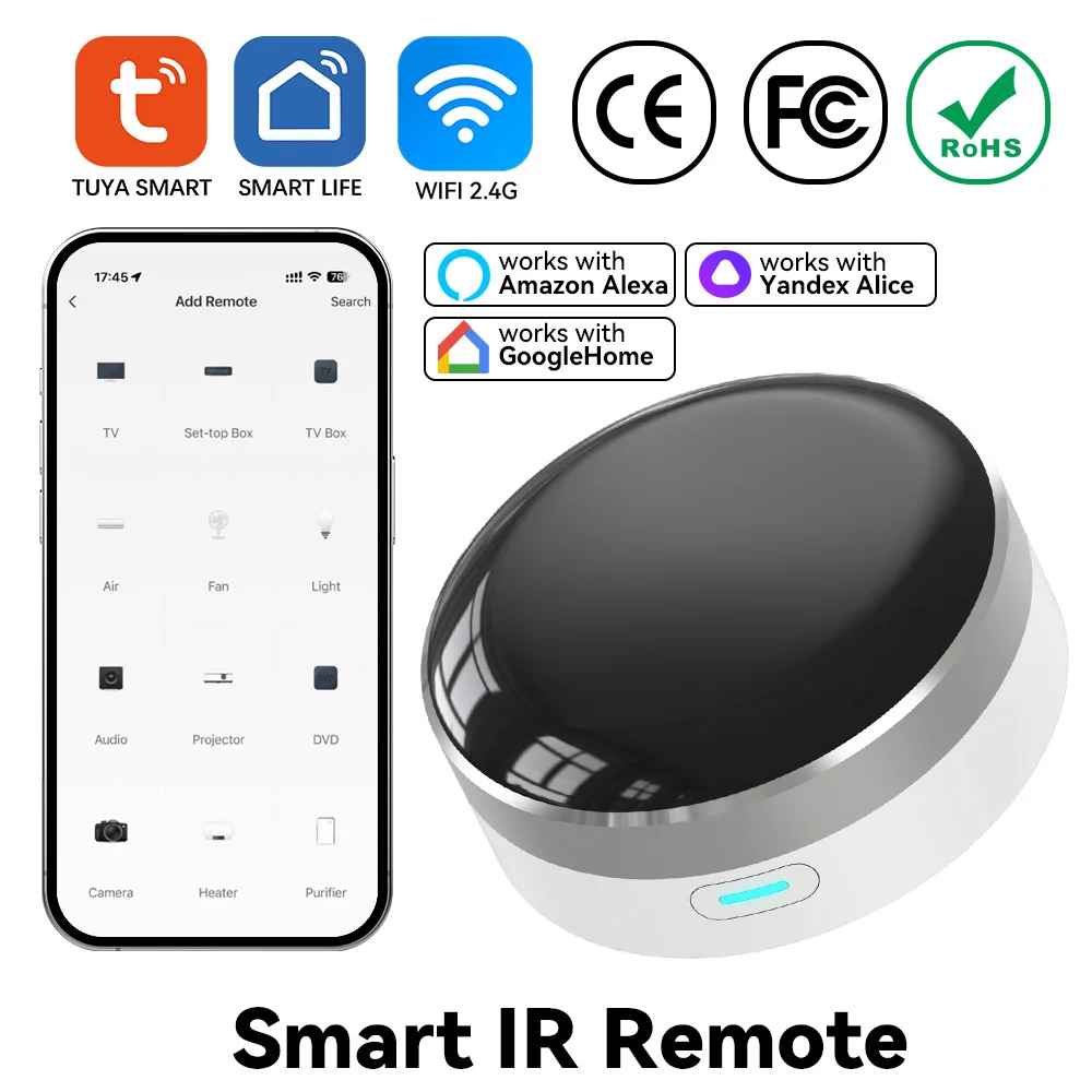 Smart Home Hub Matter - YFK Télécommande universelle intelligente WiFi IR
