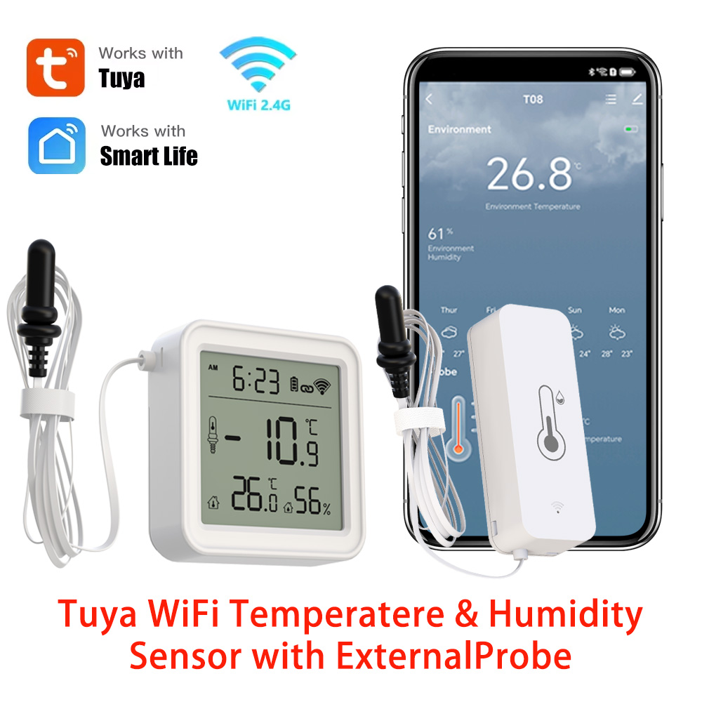 Smart Home Yandex - Capteur de température et d'humidité WiFi
