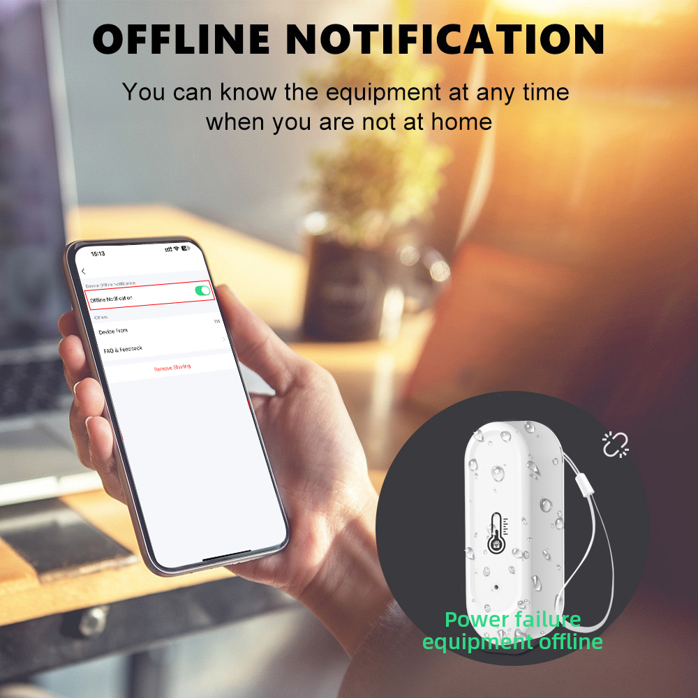 Smart Home Furniture - Capteurs de température et d'humidité étanches