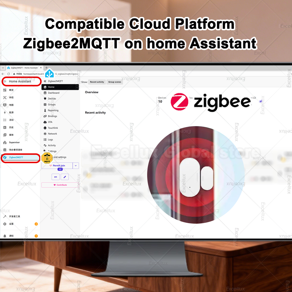 Zigbee 3.0 capteur de fenêtre  - Smart Home Certification avis et prix