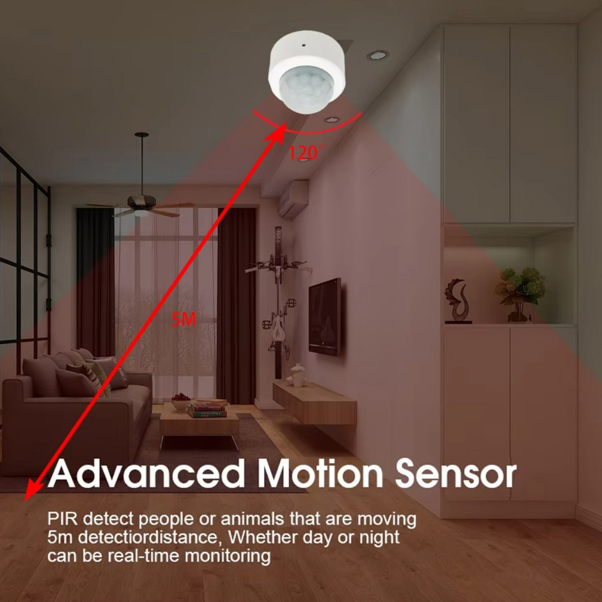 Capteur de mouvement PIR Zigbe - Smart Home Certification avis et prix