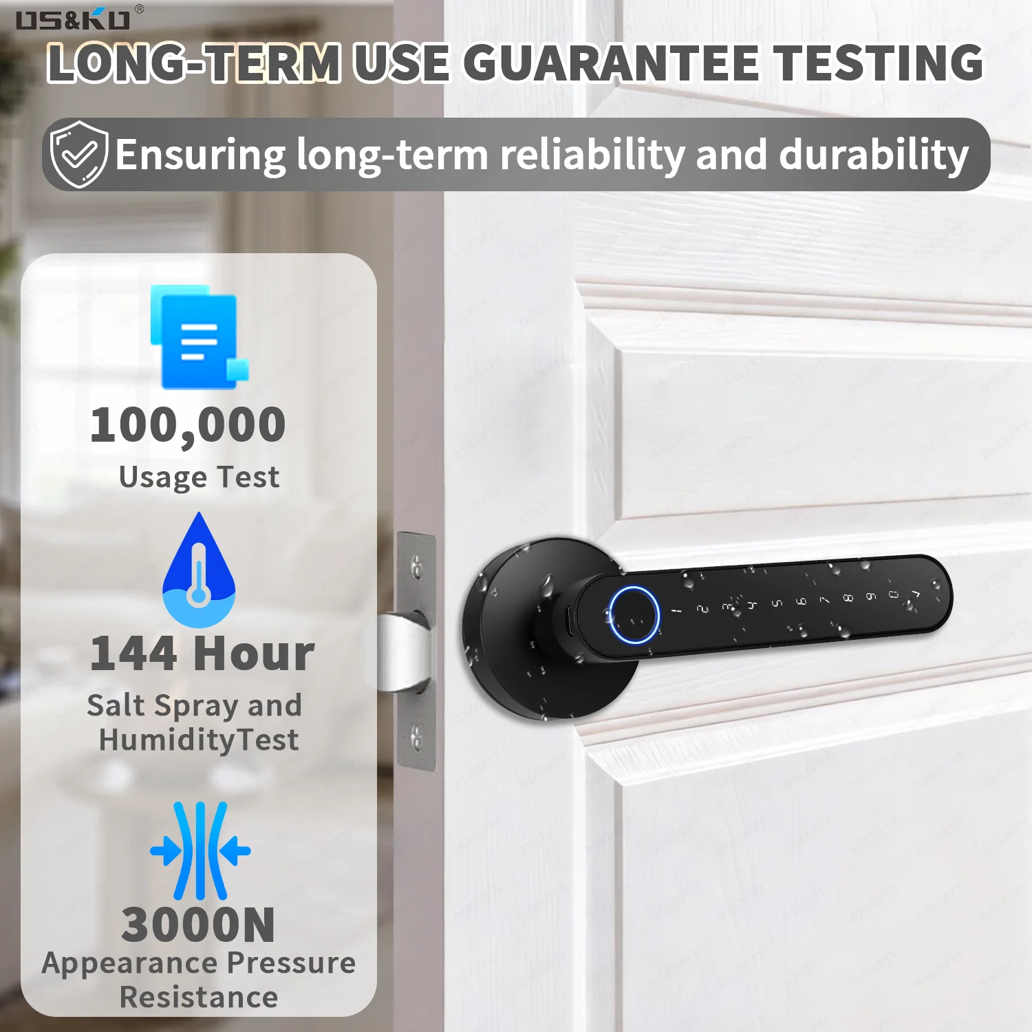 Serrure intelligente à emprein - Smart Home Technology avis et prix