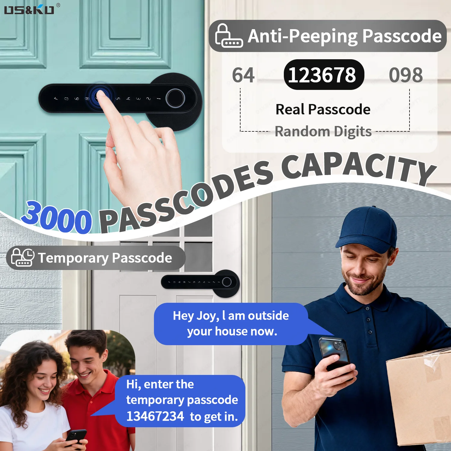 Serrure intelligente à emprein - Smart Home Technology avis et prix
