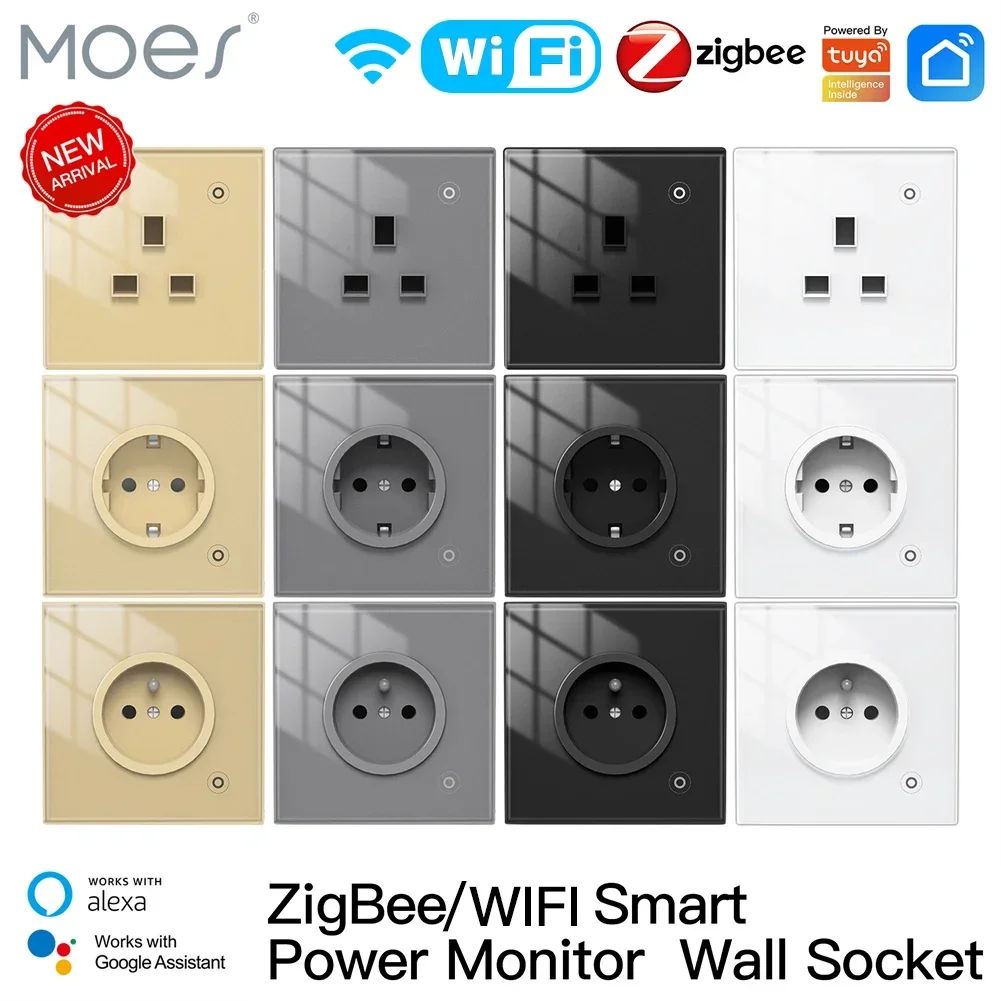 Moes Zigequation-Prise murale  - Smart Wall Socket avis et prix
