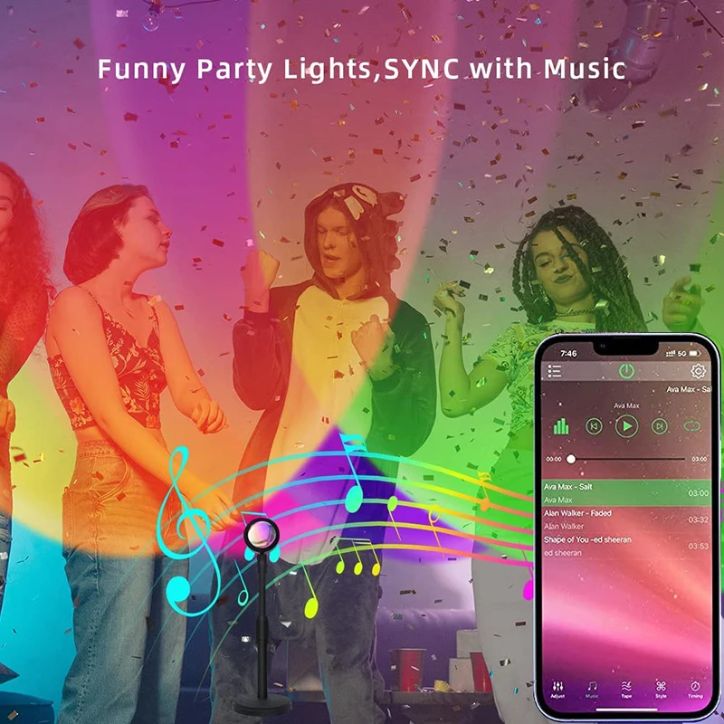 Lampe LED arc-en-ciel intellig - Smart Home Lighting Control avis et prix
