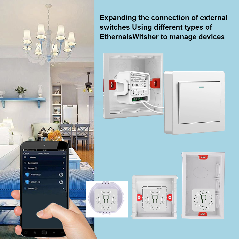 Interrupteur intelligent WiFi  - Smart Home Lighting Control avis et prix