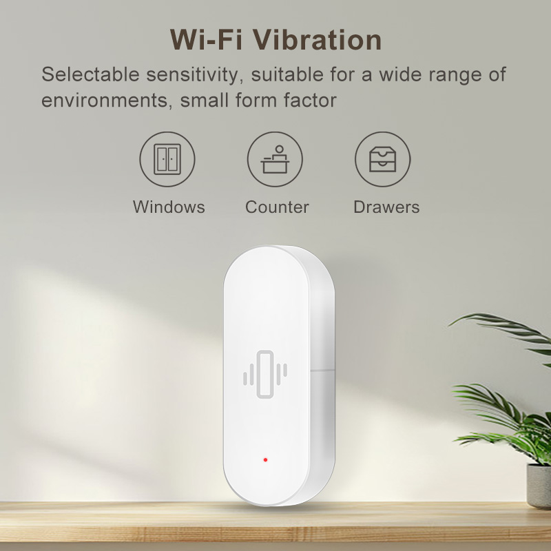 Capteur de vibration WiFi Tuya - Smart Home Certification avis et prix