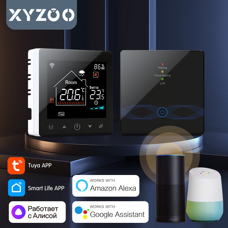 Thermostat sans fil WiFi Tuya  - Smart Home Full System avis et prix