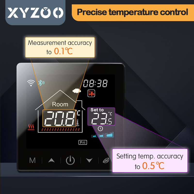 Thermostat sans fil WiFi Tuya  - Smart Home Full System avis et prix