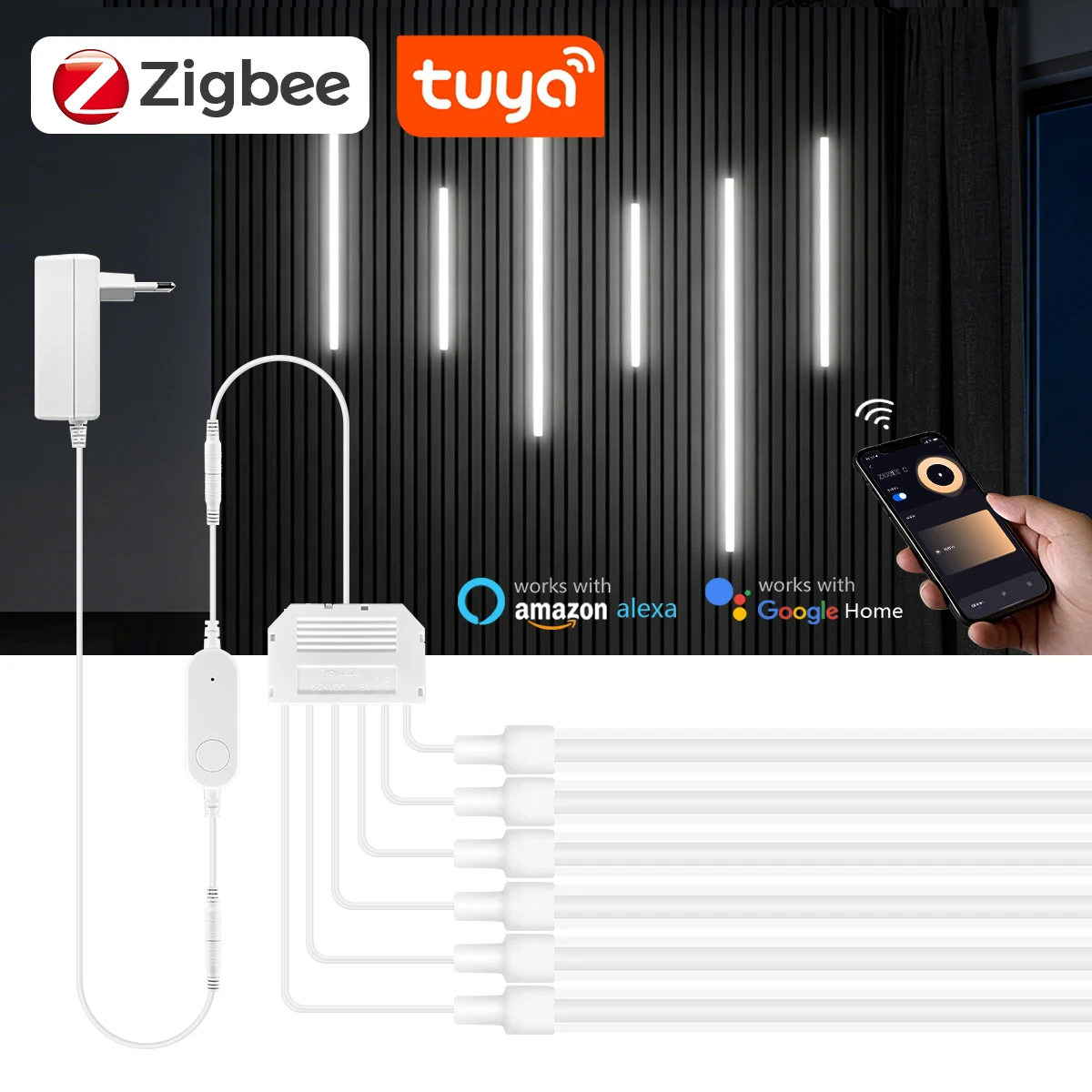 Bande lumineuse LED COB néon i - Smart Home Youtube avis et prix