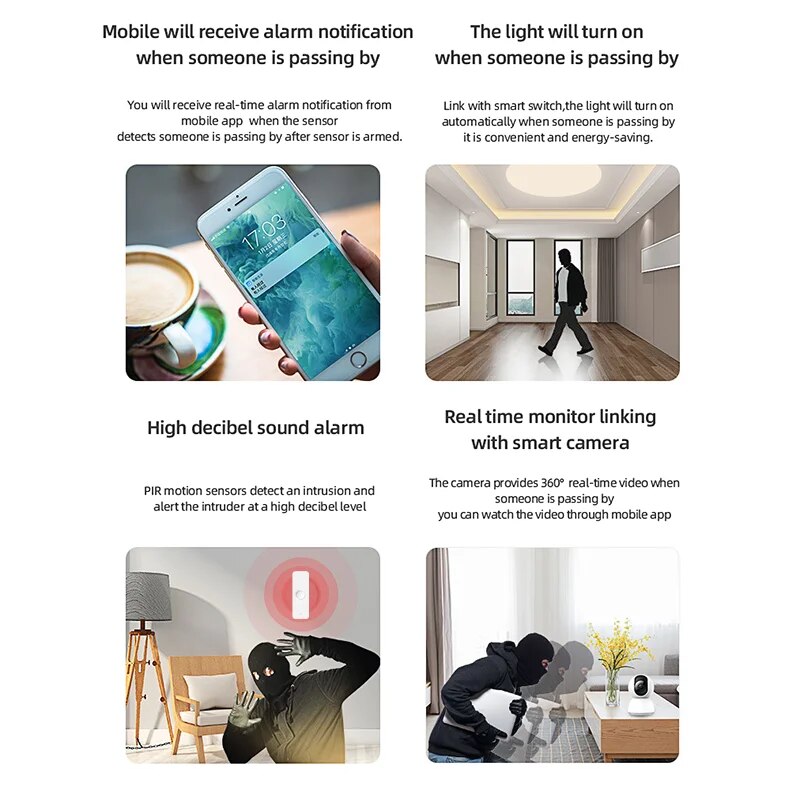 Tuya-Capteur de mouvement PIR  - Smart Home Certification avis et prix