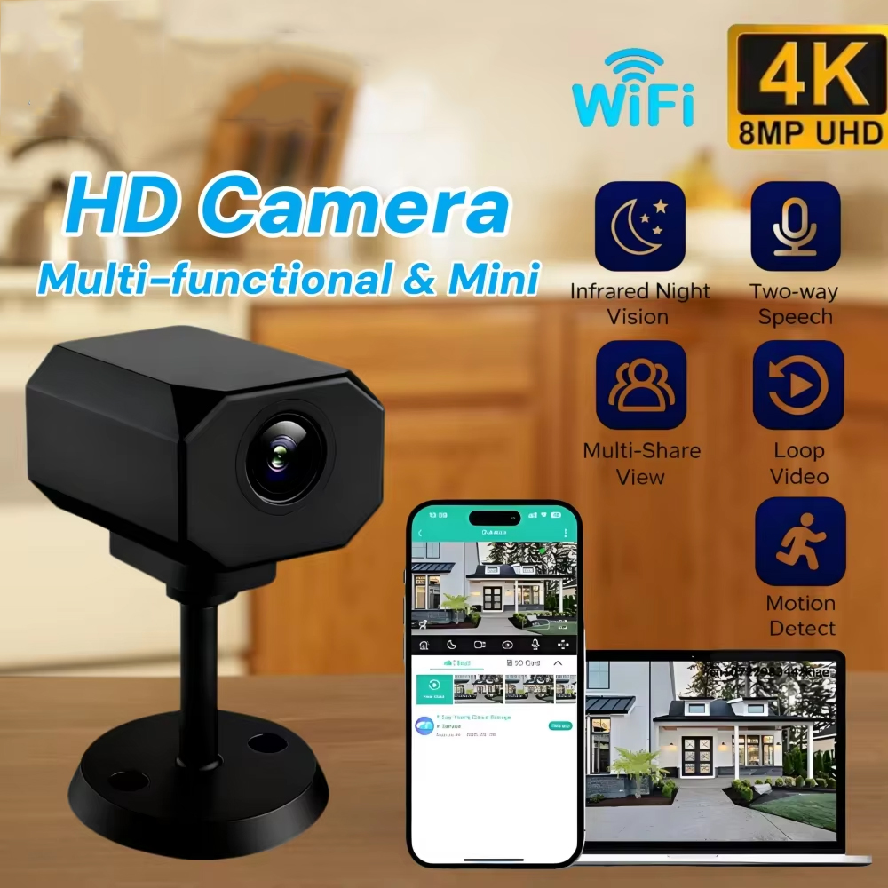 Caméra de sécurité WiFi HD 4K  - Smart Home Solution avis et prix
