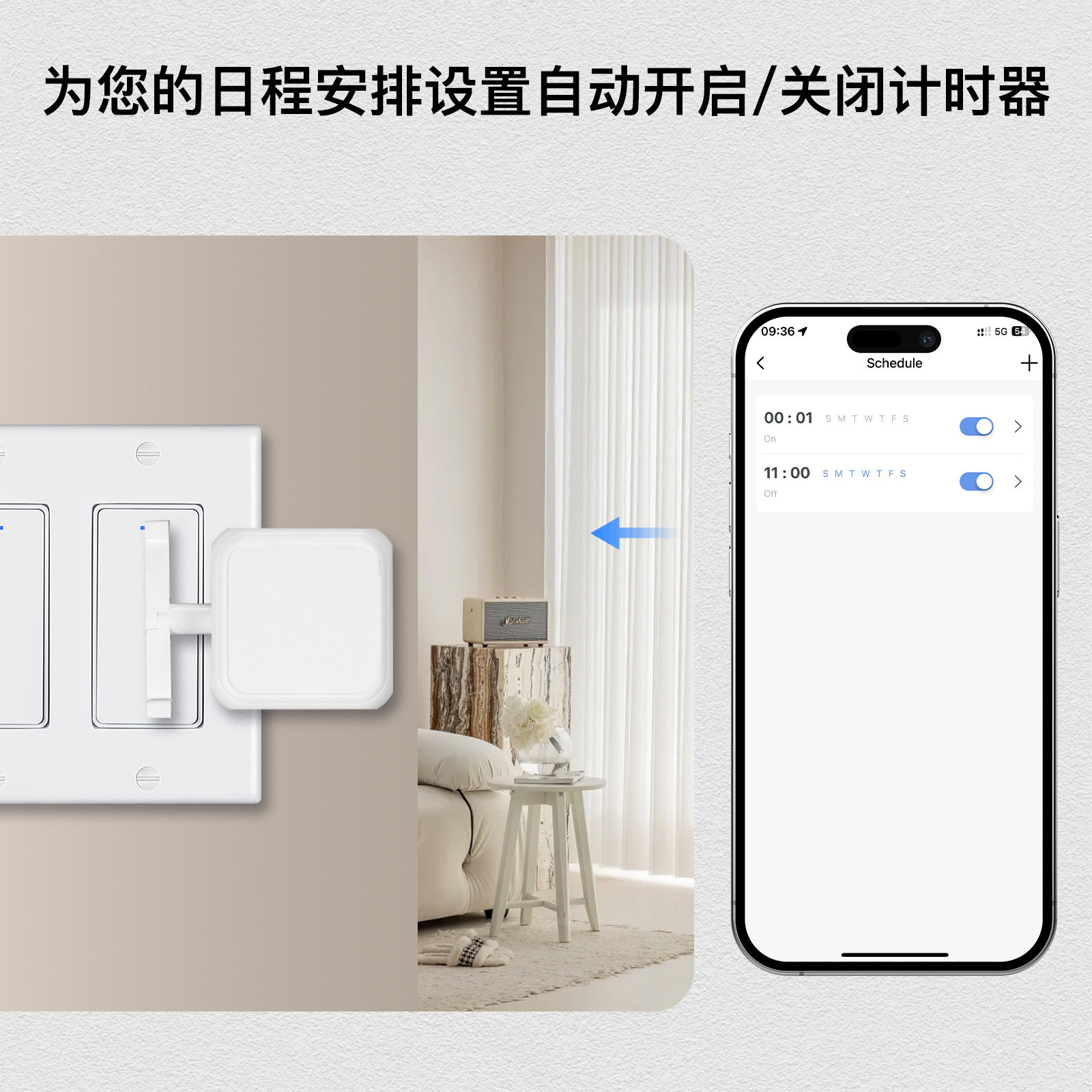 Interrupteur intelligent Tuya  - Smart Home Lighting Control avis et prix