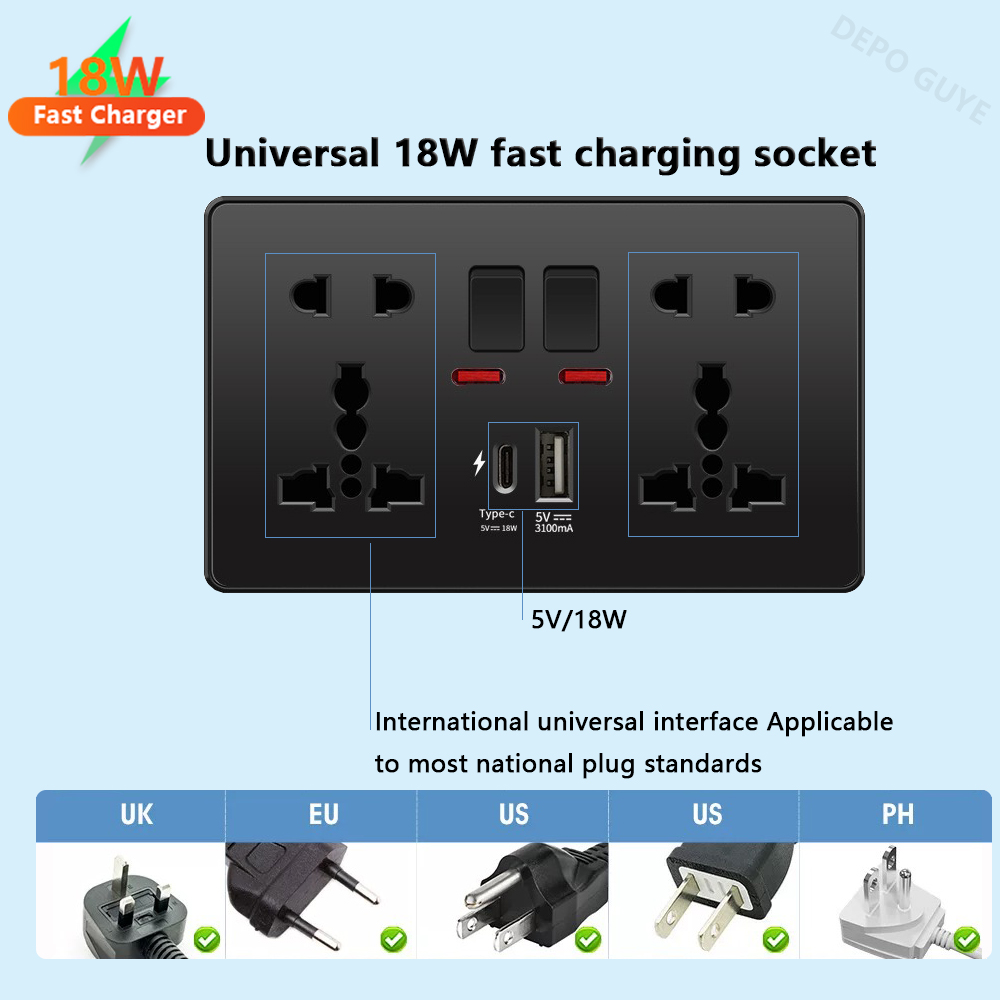 Prise de charge rapide intelli - Smart Wall Socket avis et prix
