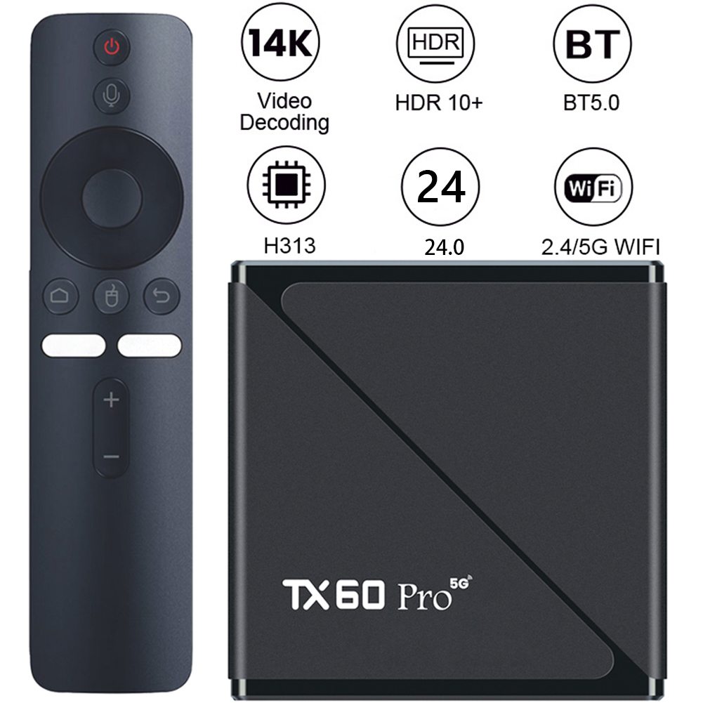 TX60 PRO Smart TV Box 16GB 256 - Smart Home Youtube avis et prix