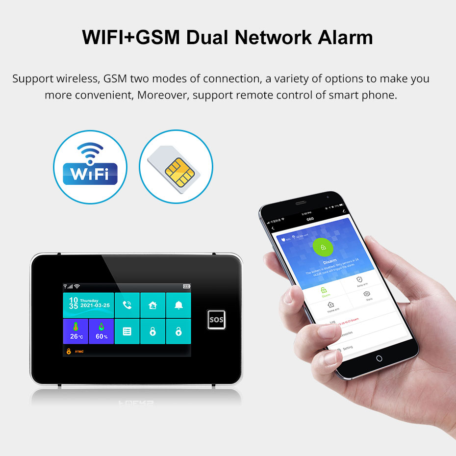 KERUI G60B-Système d'alarme do - Smart Home Full System avis et prix