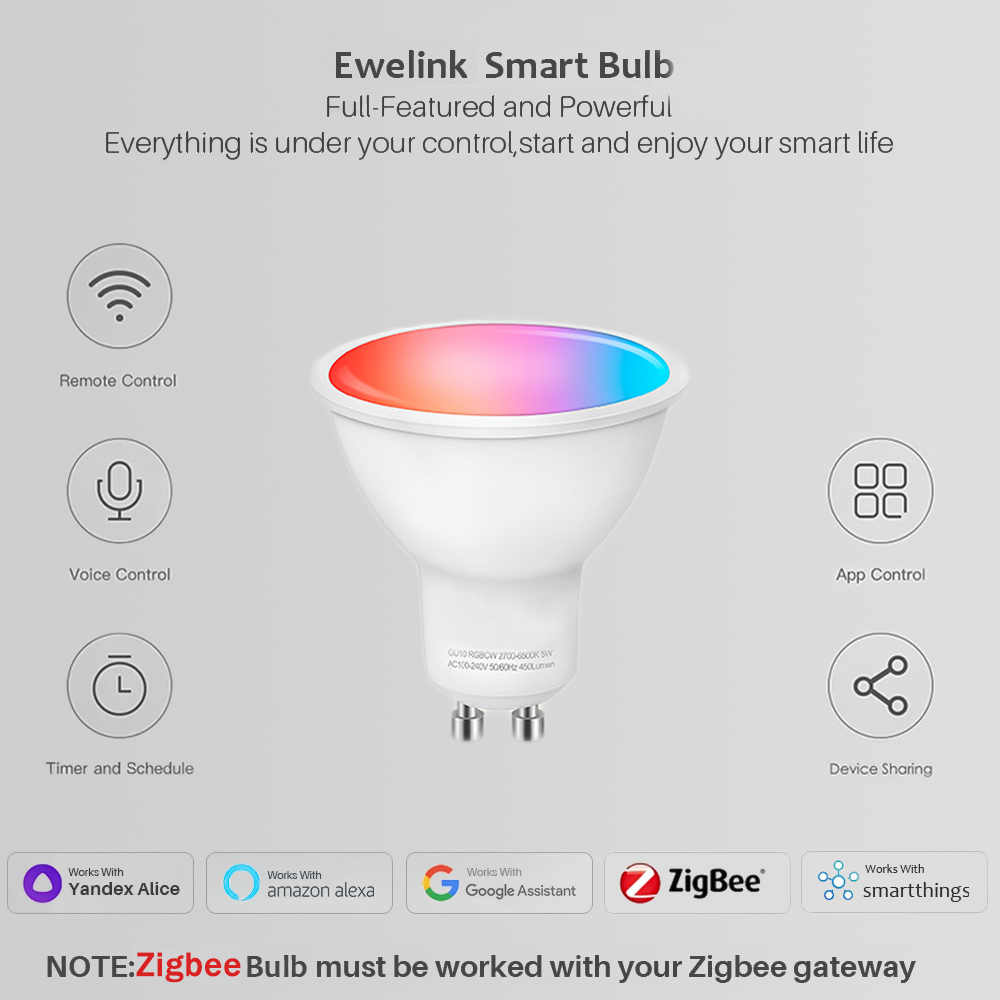 Ampoules LED intelligentes Ewe - Smart Home Yandex avis et prix