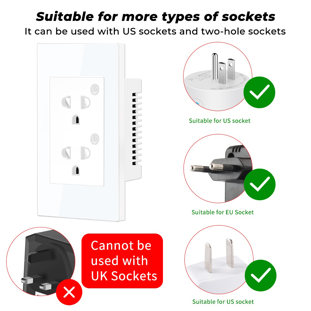 Adaptateur de prise intelligen - Smart Wall Socket avis et prix