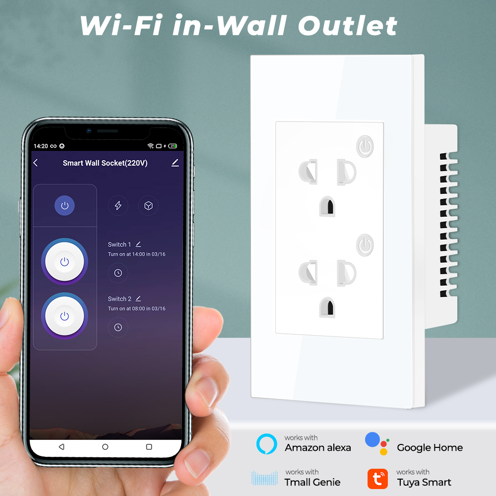 Adaptateur de prise intelligen - Smart Wall Socket avis et prix