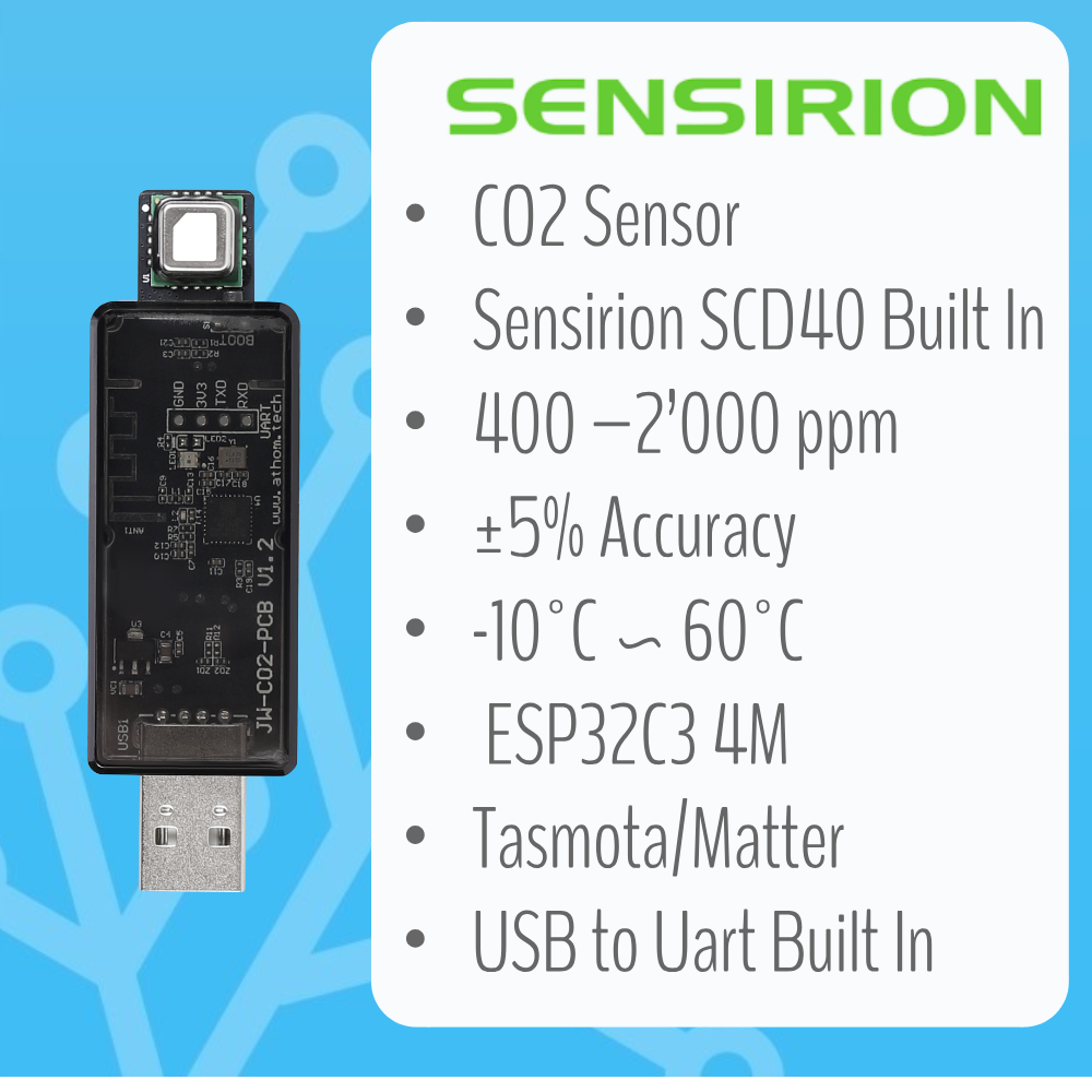 Le capteur de CO2 IoTorero Tas - Smart Home Mqtt avis et prix