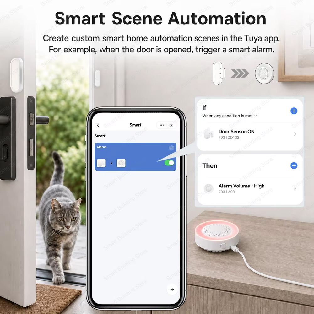 Capteur de porte/fenêtre Tuya  - Smart Home Yandex avis et prix