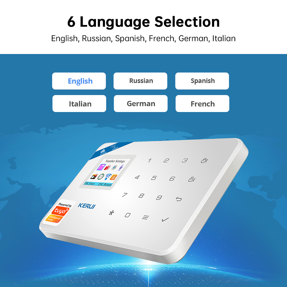 KERUI W181 système d'alarme sé - Smart Home Full System avis et prix