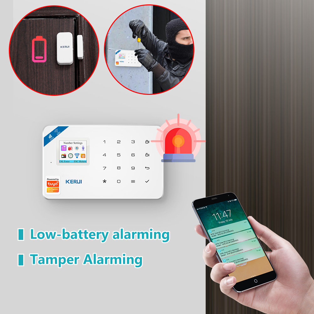 KERUI W181 système d'alarme sé - Smart Home Full System avis et prix