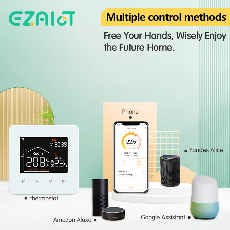 Thermostat WiFi intelligent po - Smart Home Yandex avis et prix