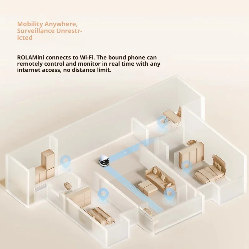 Enabot ROLA Mini Robot Intelli - Smart Home Furniture avis et prix