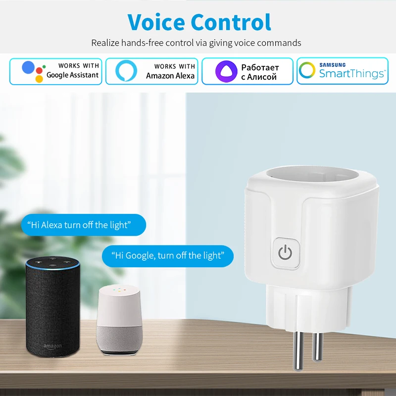 Tuya Smart Socket EU 16A AC100 - Smart Wall Socket avis et prix