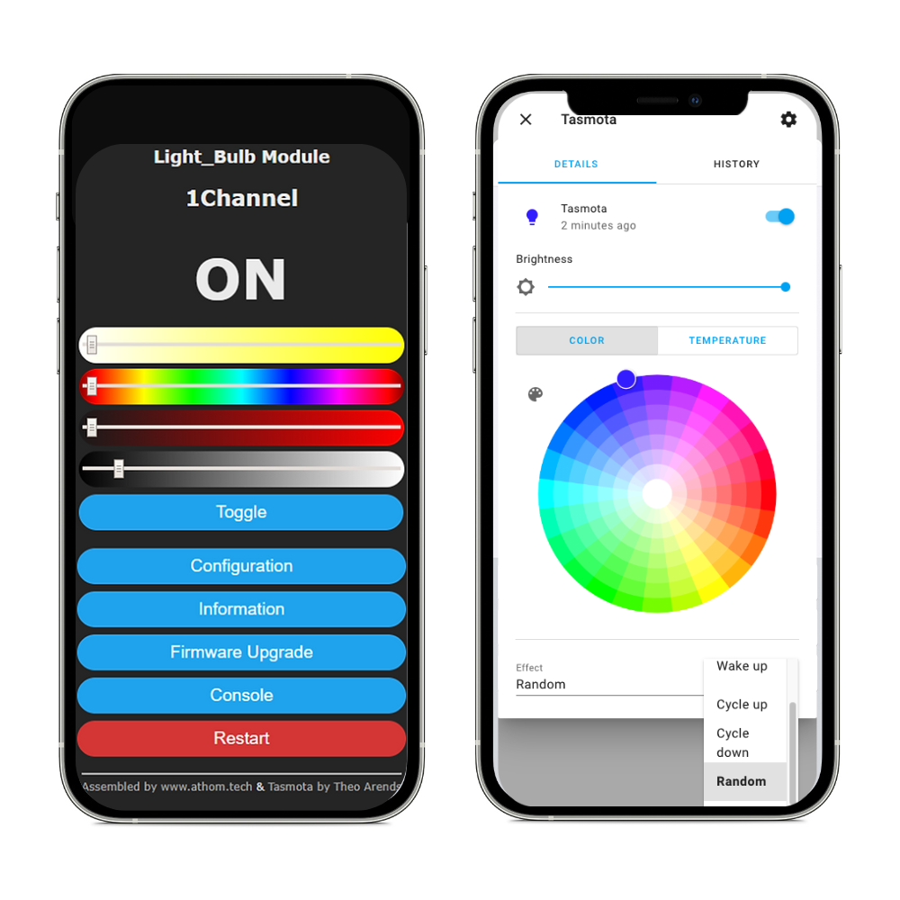 Ampoule LED RGBCCT IoTorero Ta - Smart Home Mqtt avis et prix